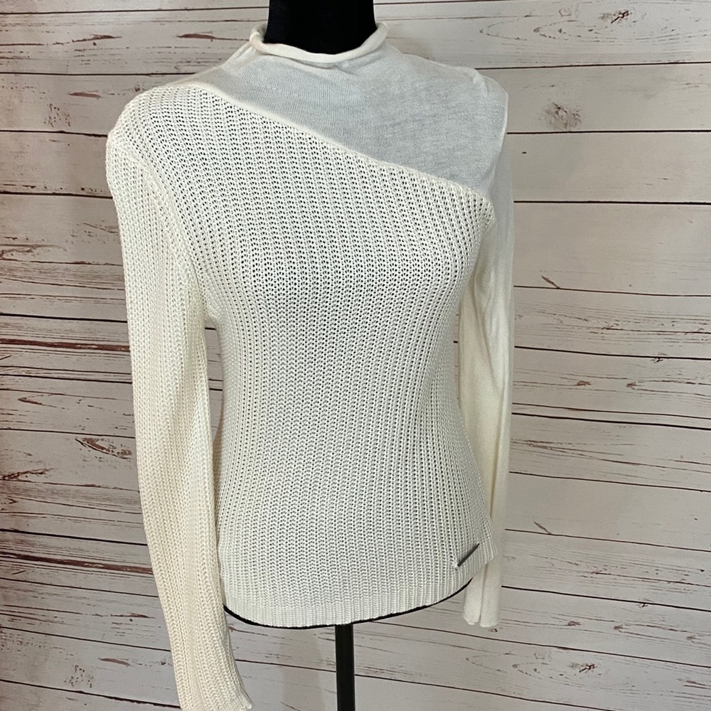 Peace Love World Monk Turtleneck Sweater size XS